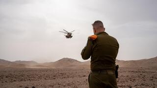 כוחות צה״ל פינו שרידי טיל קרקע-קרקע שיורט כחלק מהמתקפה האיראנית מאזור נחל יעלים הסמוך לערד