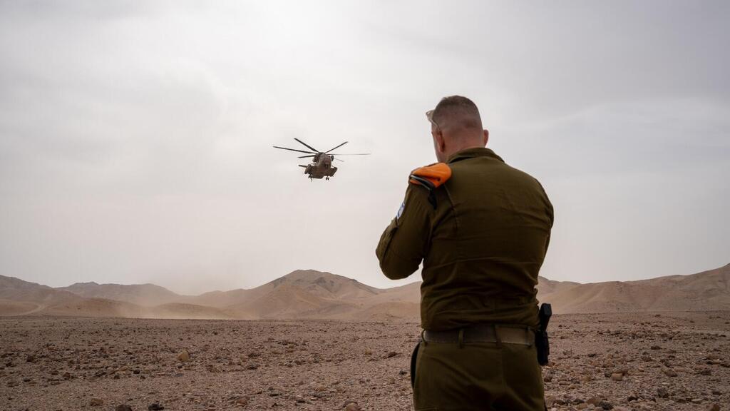 כוחות צה״ל פינו שרידי טיל קרקע-קרקע שיורט כחלק מהמתקפה האיראנית מאזור נחל יעלים הסמוך לערד