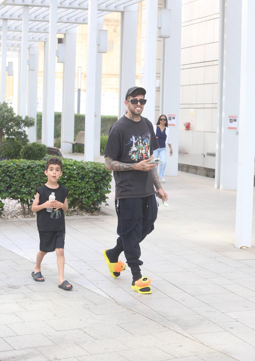 עדיין לא נפגש עם בן הזוג החדש. בן אל תבורי ותו (צילום: מוטי לבטון) פפראצי