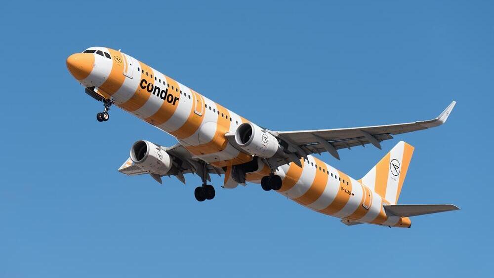 Самолет авиакомпании Condor (Фото: shutterstock) מטוס של חברת קונדור איירליינס