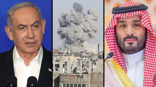 Prime Minister Benjamin Netanyahu and Saudi Crown Prince Mohammed bin Salman 