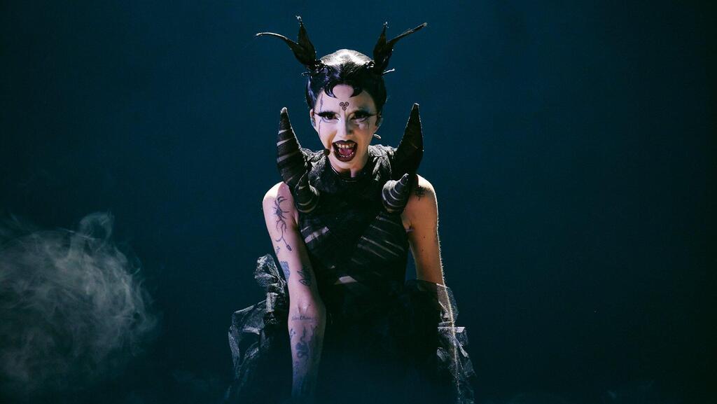 Bambie Thug, Ireland's representative at Eurovision 2024 (Photo: Alma Bengtsson, courtesy of EBU) במבי ת'אג, נציג.ת אירלנד באירוויזיון 2024