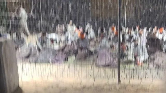  עצירים מרצועת עזה במחנה שדה תימן  