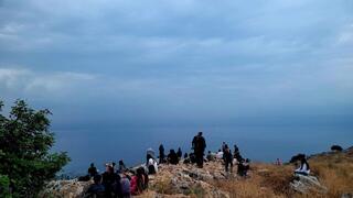 זריחה בגן הלאומי ארבל