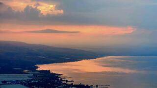 זריחה בגן הלאומי ארבל
