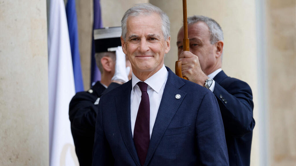 Norwegian Prime Minister Jonas Gahr Støre (Photo: Ludovic MARIN / AFP) יונס גר סטרה