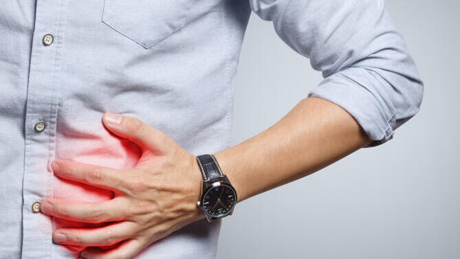 כאב בטן, סרטן לבלב