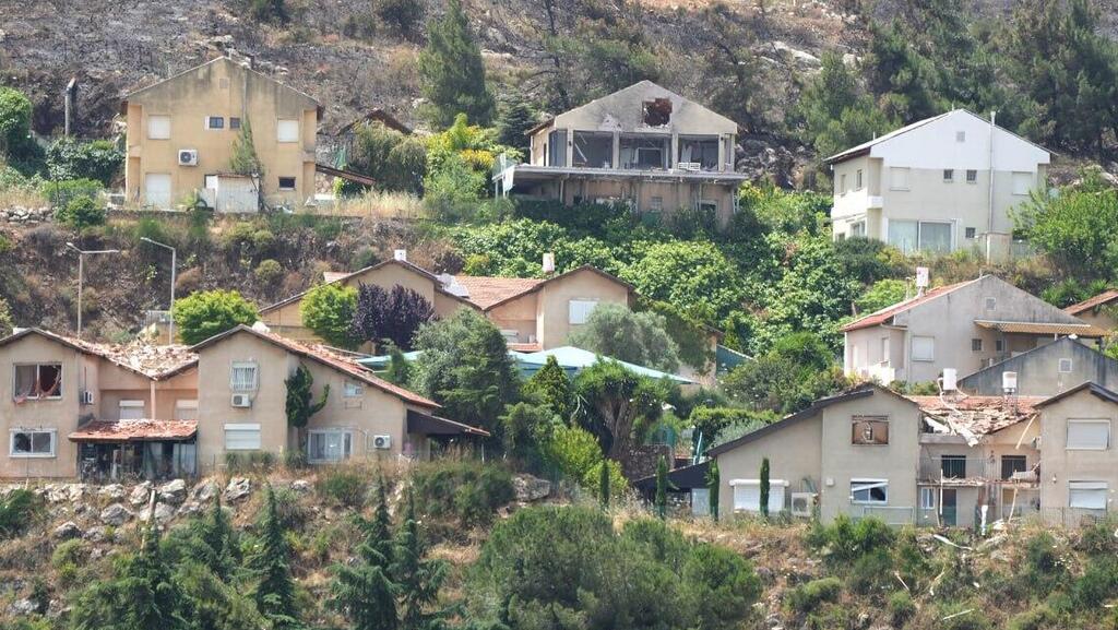 העיר מטולה ההרוסה וכיתת הכוננות בעיר