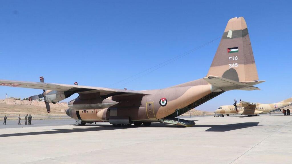 הצנחת סיוע הומניטרי ירדני לרצועת עזה