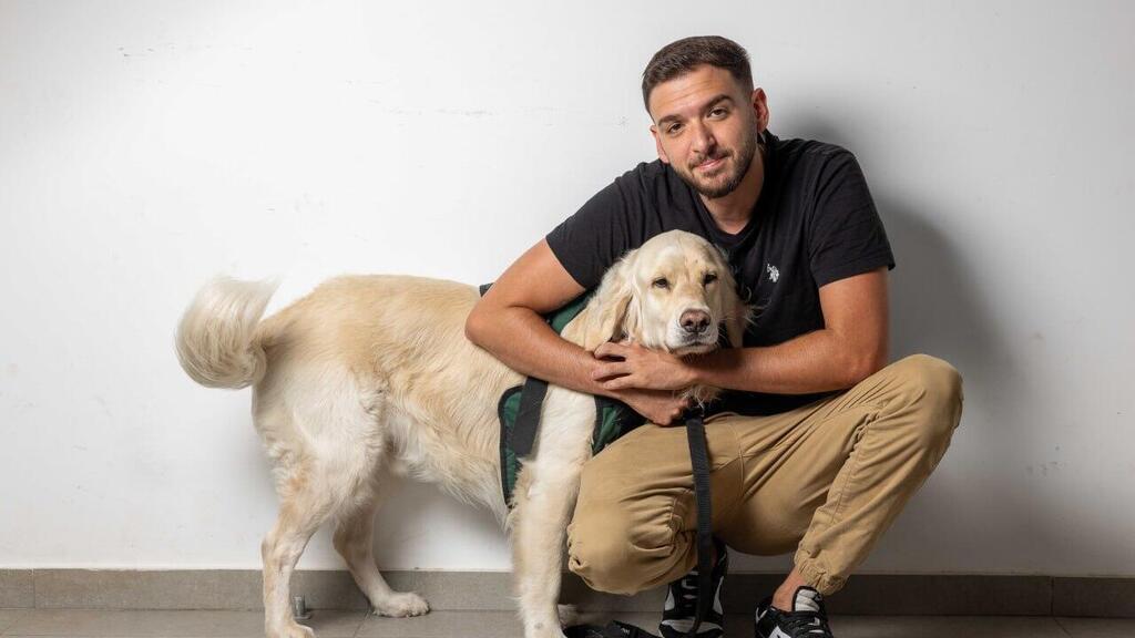 נדב וירש הלום קרב וכלב השירות שלו