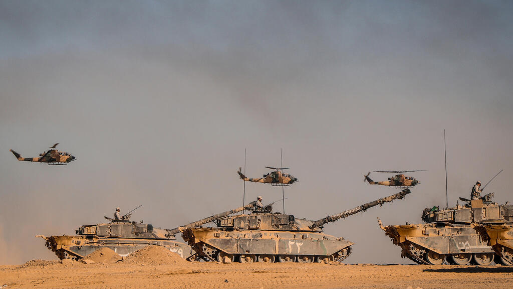 צבא ירדן מתאמן 