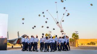 טקס סיום קורס טיס