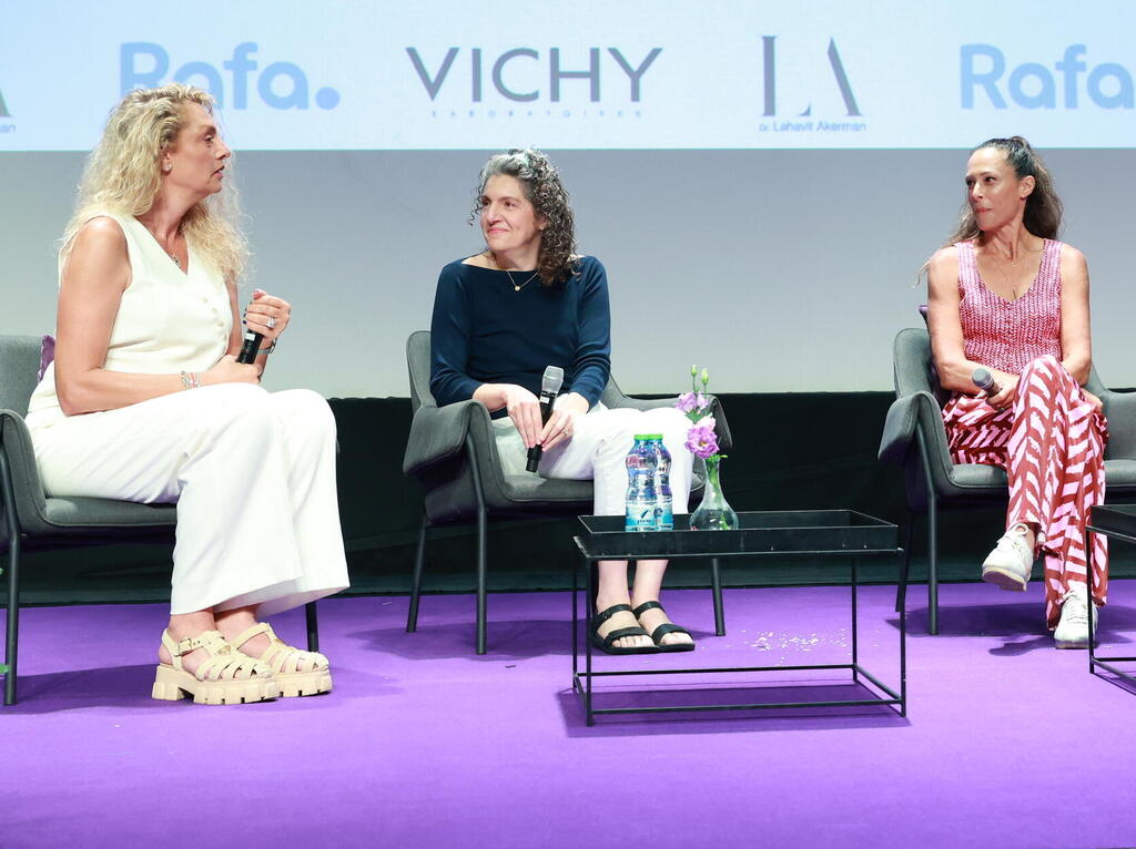 מימין: אורית מרלין רוזנצווייג, ענת הראל ד"ר מיכל לוריא  ומיכאלה ברקו 