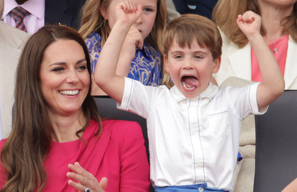 אין מתוק כזה! (צילום: CHRIS JACKSON/POOL/AFP via Getty Images) הנסיך לואי ג'ובילי