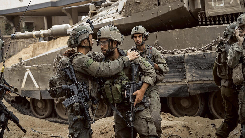 חיילי מילואים ברצועת עזה