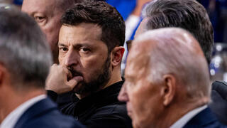 נאום ג'ו ביידן במסיבת העיתונאים בסיום פסגת נאט"ו ה-75 בוושינגטון, ארה"ב