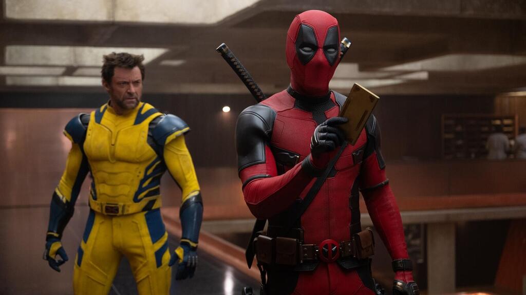 Uh... so which Wolverine are you? Universe 669 or something? From 'Deadpool & Wolverine' (Photo: Courtesy of Forum Film) מתוך "דדפול & וולברין"