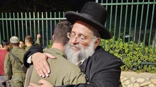 הרב אברג'ל ולוחם בצה"ל
