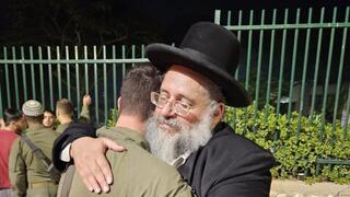 הרב אברג'ל ולוחם בצה"ל