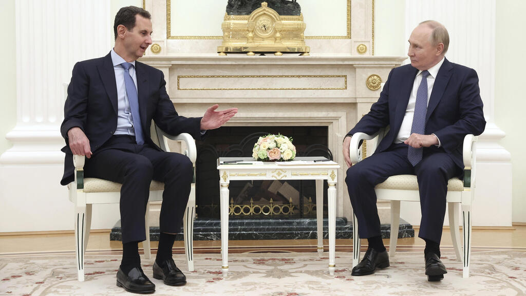 נשיא סוריה בשאר אסד נשיא רוסיה ולדימיר פוטין ביקור מוסקבה