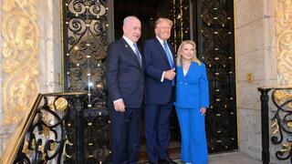 בנימין ושרה נתניהו נפגשים עם דונלד טראמפ