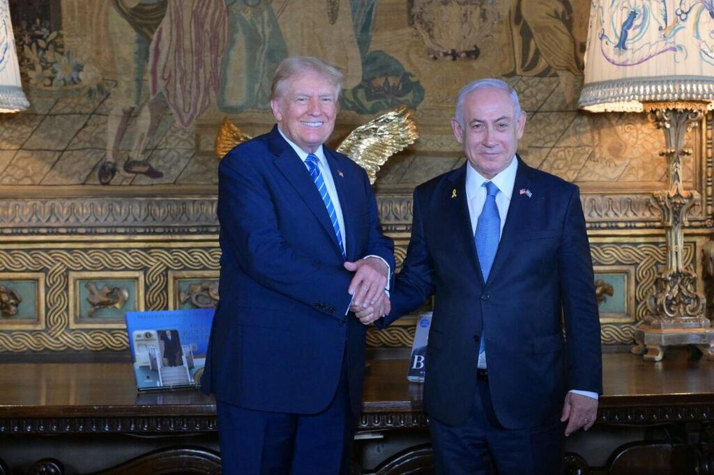 בנימין ושרה נתניהו נפגשים עם דונלד טראמפ