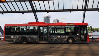 אוטובוס של חברת הבת ההולנדית של אגד (EBS)