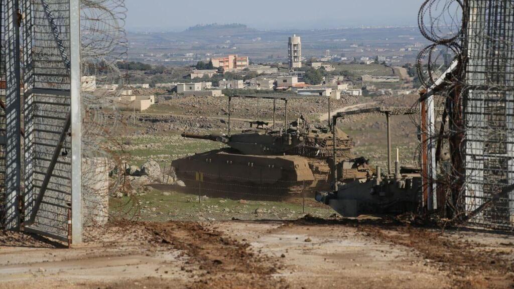 היערכות צה"ל במרחב הגבול ברמת הגולן