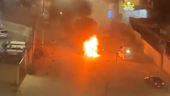 דיווחים פלסטינים על תקיפת כטב"מ ברכב במרכז ג'נין