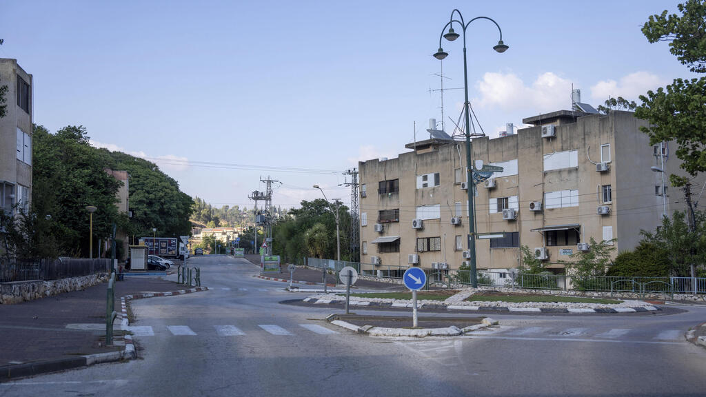 קריית שמונה ריקה בעקבות התקיפות מלבנון