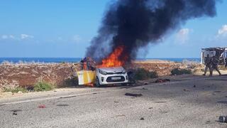 תקיפה רכב בא-נאקורה בדרום לבנון