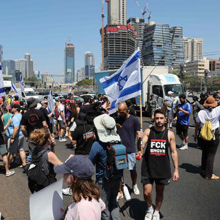 מחאה בתל אביב 