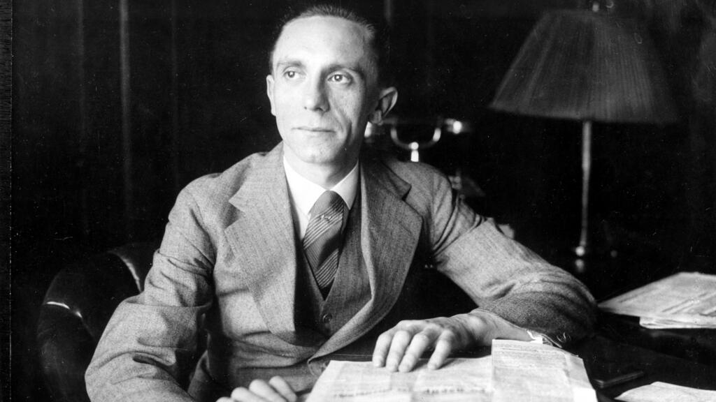 Nazi propaganda minister Joseph Goebbels (Photo: AP) יוזף גבלס