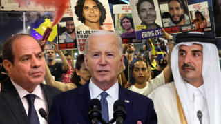 הפגנה למען השבת החטופים בתל אביב