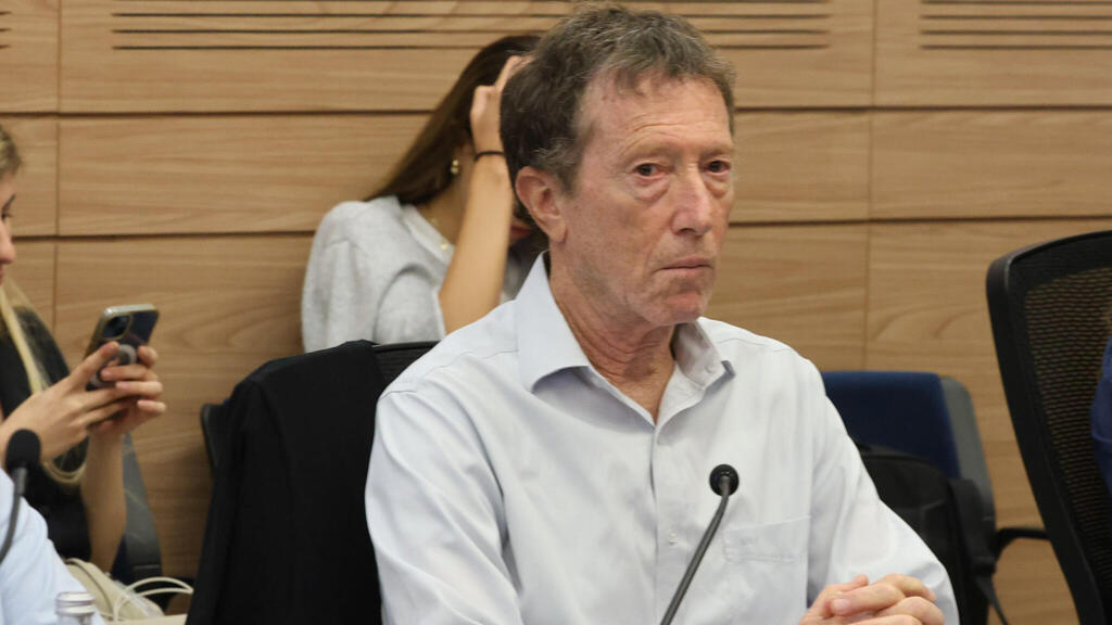 Prof. Avi Simhon (Photo: Danny Shem Tov, Knesset Spokesperson’s Office) פרופ' אבי שמחון בדיון בוועדה