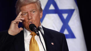 דונלד טראמפ בנאום בועידה השנתית של ארגון  IAC בוושינגטון