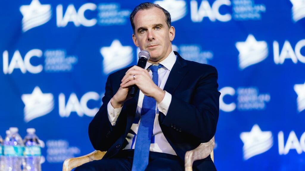Former White House Middle East adviser Brett McGurk (Photo: Eclipse Media עבור IAC) שליח ארה"ב למזרח התיכון ברט מקגורק בוועידה השנתית של ארגון הקהילה הישראלית-אמריקנית IAC בוושינגטון