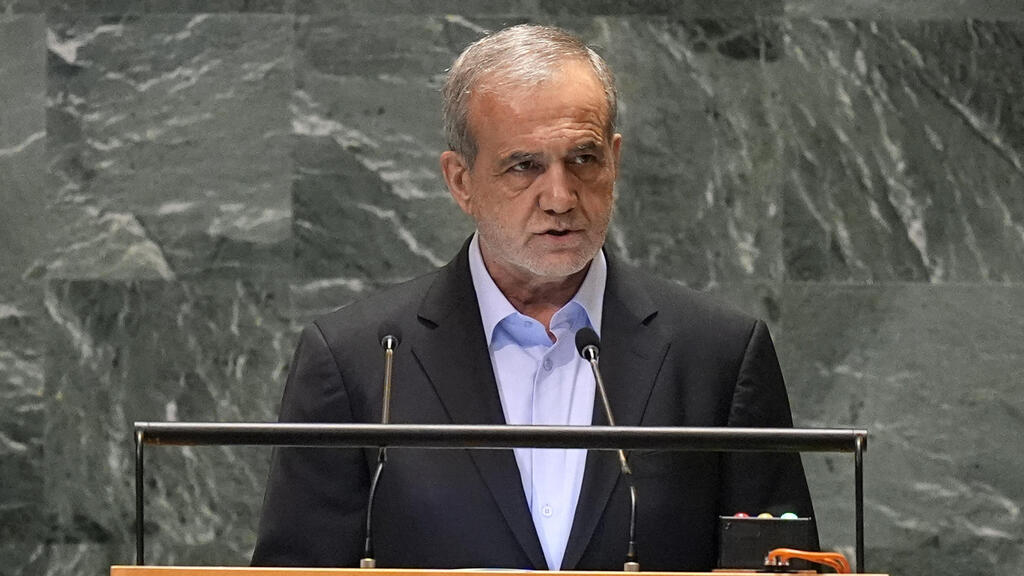 נשיא איראן מסעוד פזשכיאן 