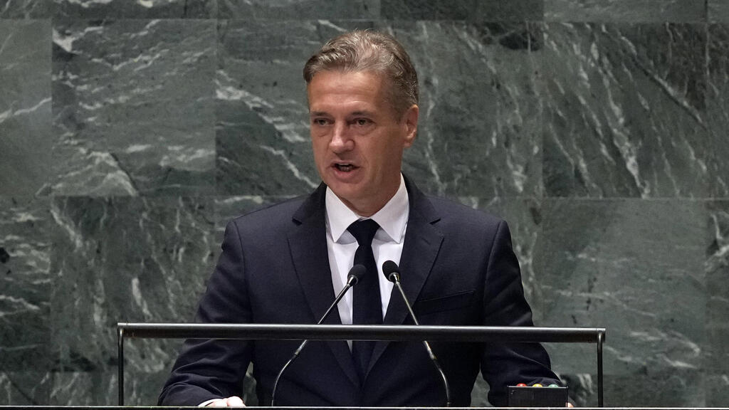 ראש ממשלת סלובניה רוברט גולוב באומות המאוחדות