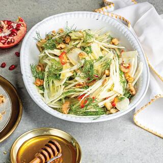 סלט שומר ואגיזים פיקנטי