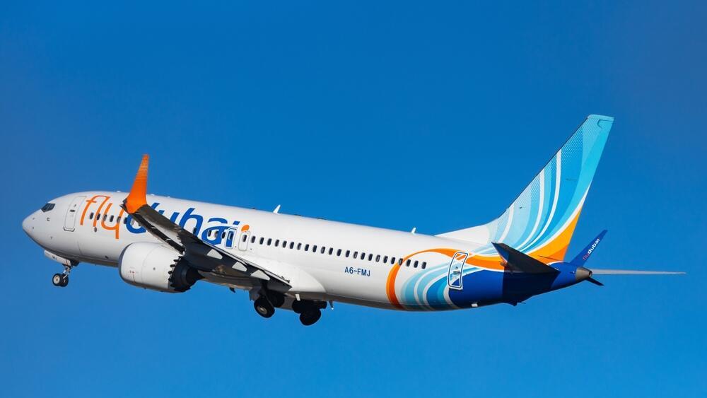 מטוס של חברת פליי דובאי