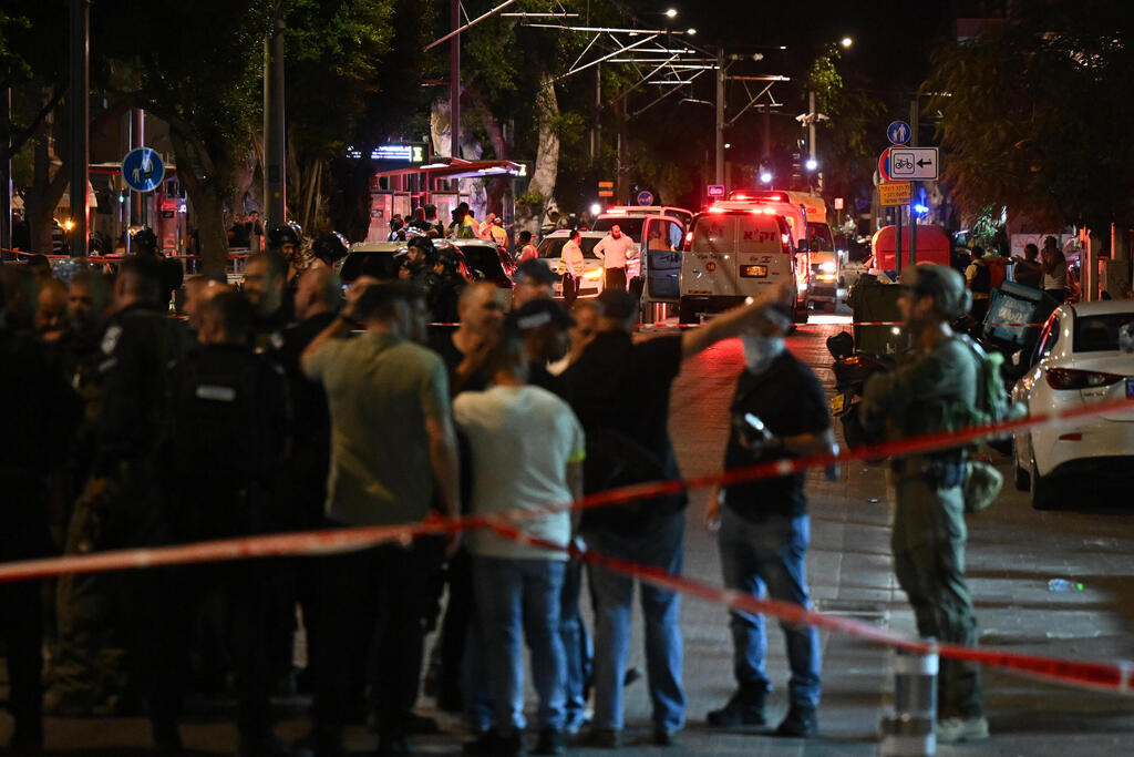 זירת הפיגוע ביפו