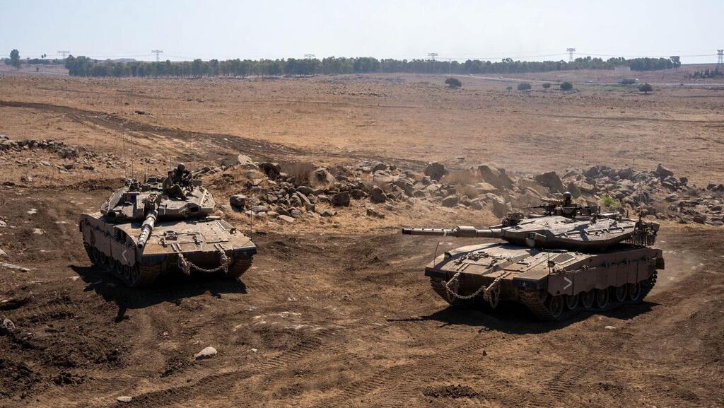 תרגול חטיבות שנכנסו קרקעית ללבנון