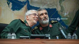 מרכז הבקרה האיראני בעת קיום המתקפה "ההבטחה האמיתית 2"