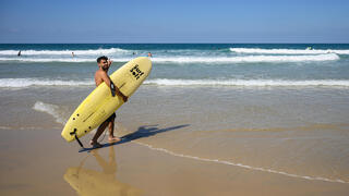 חוף הים בתל אביב