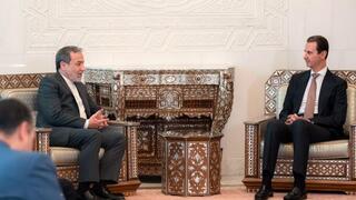 פגישה של עבאס עראקצ'י ובשאר אל-אסד בדמשק, סוריה