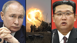 "החיילים הצפון קוריאנים לוחמים עצמאית בחזית". קים ג'ונג און וולדימיר פוטין