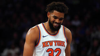 שחקן ניו יורק ניקס קארל אנתוני טאונס