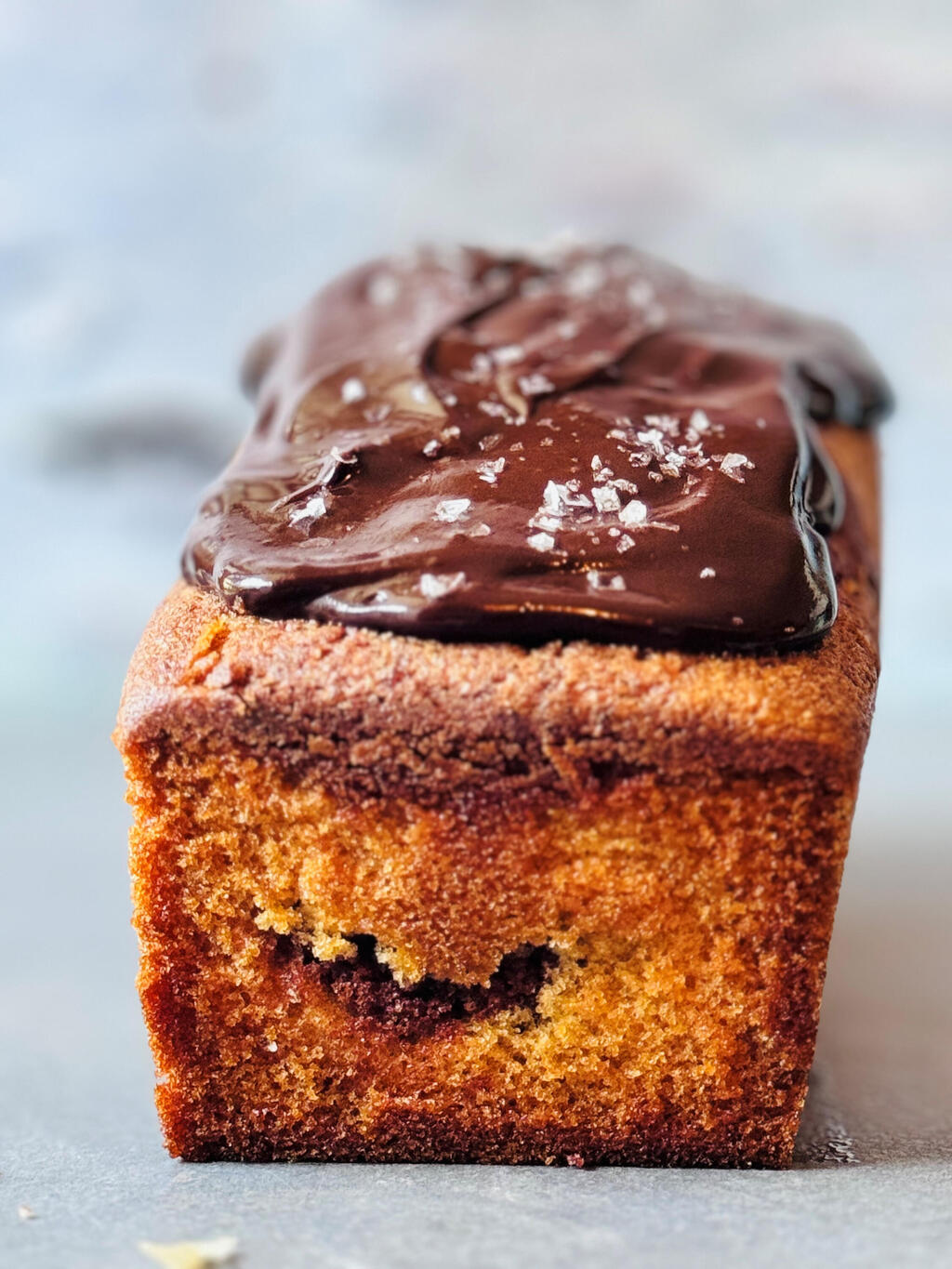 עוגת בננה עם שוקולד מלוח