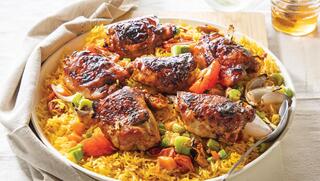 פאייה פרגיות ועגבניות